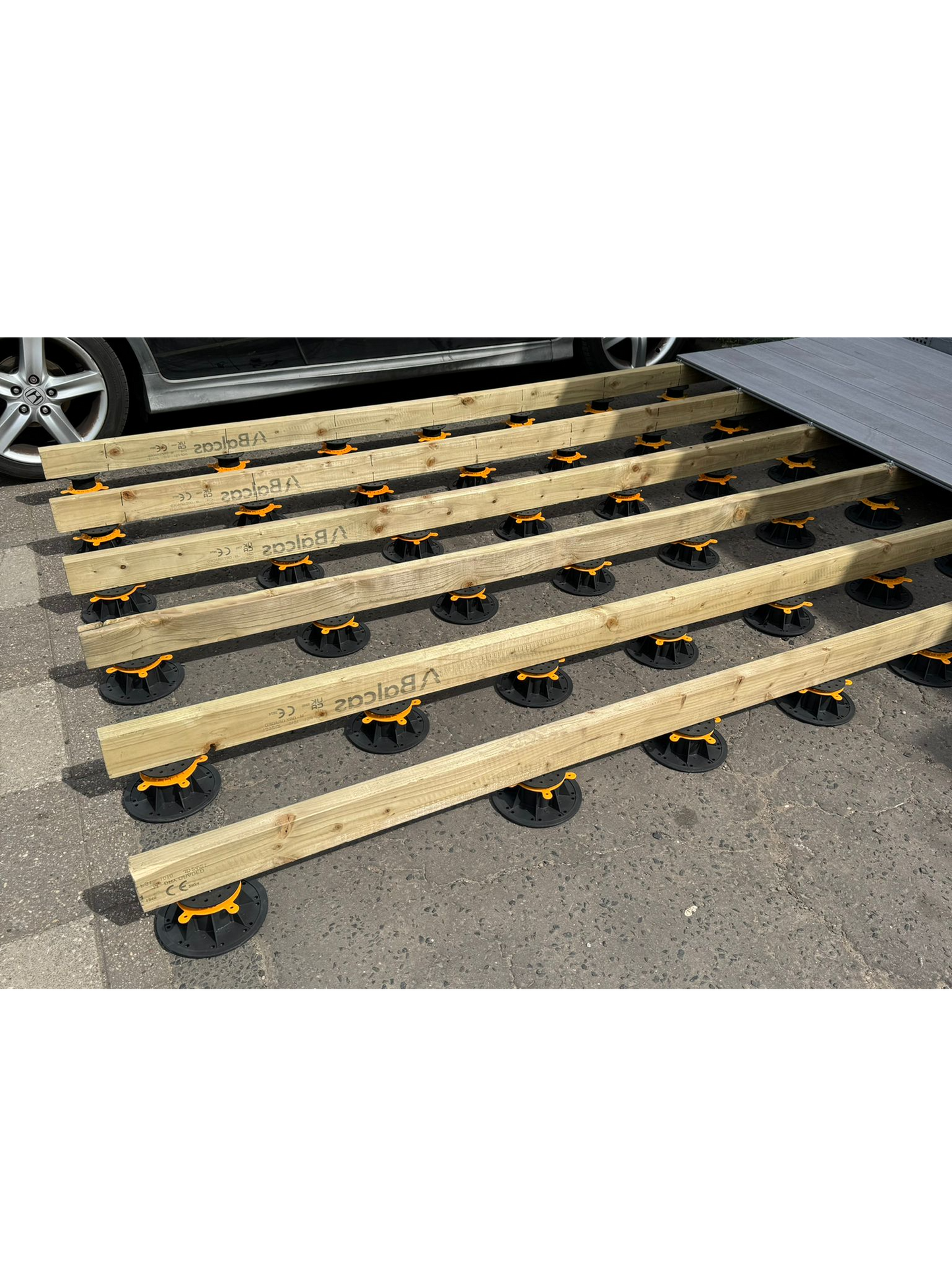 Easi Deck Raisers 70mm - 120mm, Pack of 30